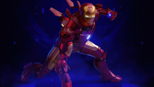 Holographic Iron Man MKIV 4k Wallpaper