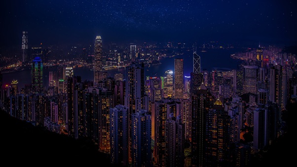 Hong Kong China Skycrappers Wallpaper