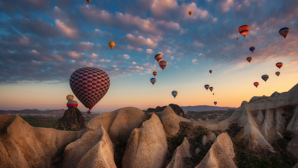 Hot Air Balloon Photography Wallpaper