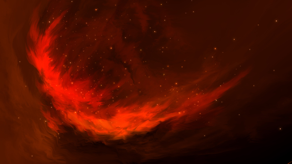 Hot Nebula Wallpaper