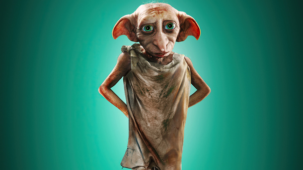 House Elf Dobby In Harry Potter And Fantastic Beasts 2 4k Wallpaper