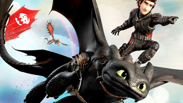 How To Train Your Dragon Into The Hidden World 4k Wallpaper
