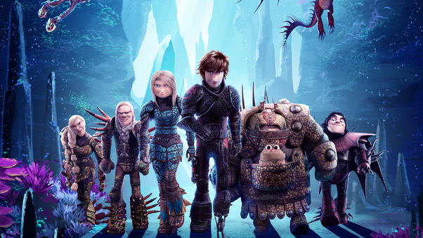 How To Train Your Dragon The Hidden World New Poster Wallpaper