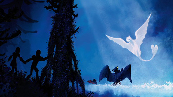 How To Train Your Dragon The Hidden World Poster Wallpaper