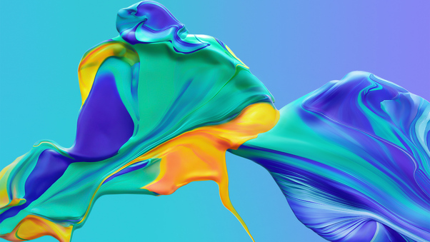 Huawei Abstract Colorful 5k Wallpaper
