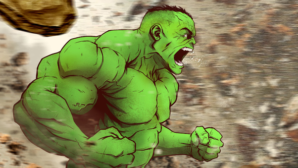 Hulk 4k Arts Wallpaper