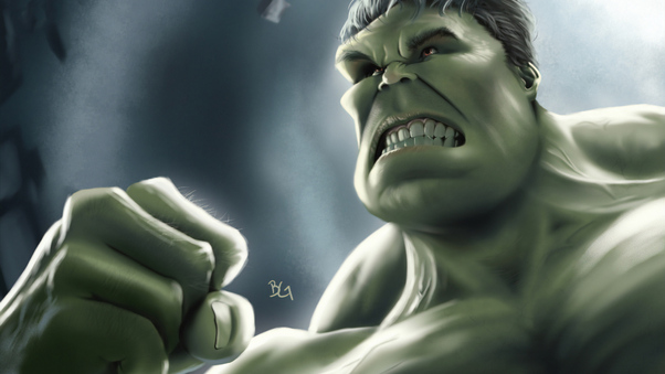 Hulk 4k New Wallpaper