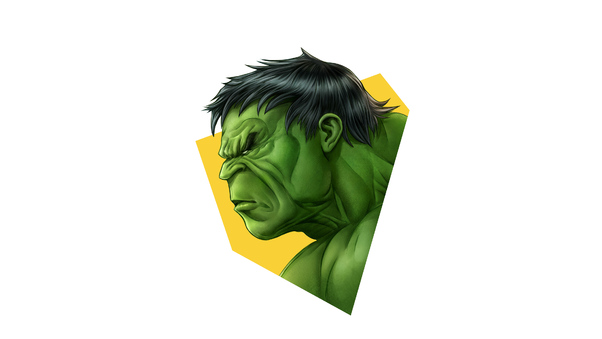 Hulk 4kminimal Wallpaper