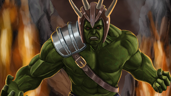 Hulk Angry Artwork Wallpaper