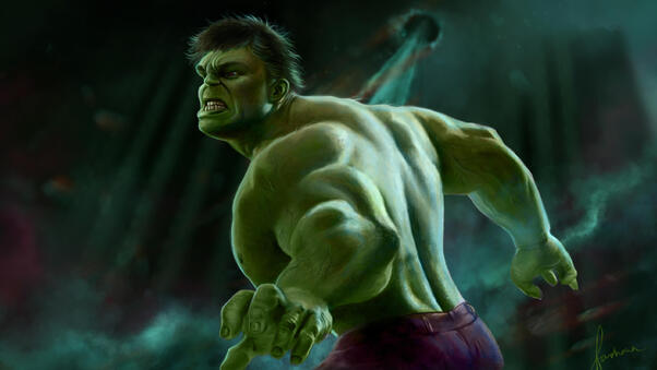 Hulk Arts New Wallpaper