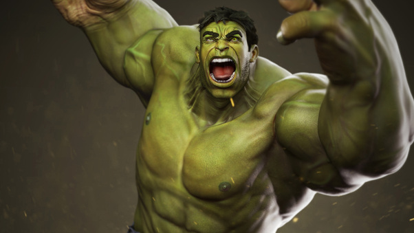 Hulk Digital Art 4k Wallpaper