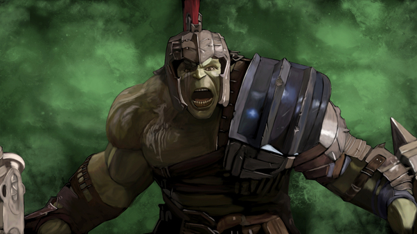 Hulk Gladiator Artwork Wallpaper
