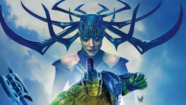 Hulk Hela In Thor Ragnarok Wallpaper