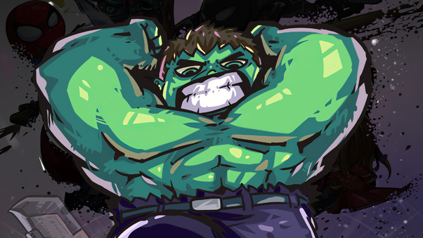 Hulk Little Art Wallpaper