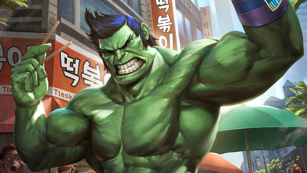 Hulk Outside Wallpaper