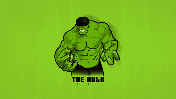 Hulk Smash Minimal Wallpaper