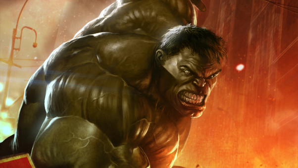 Hulk Smash New Artwork Wallpaper