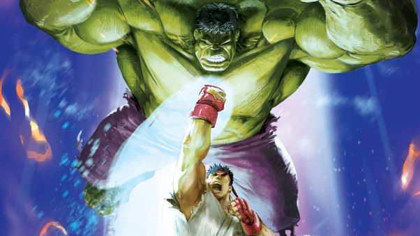 Hulk Vs Anime Guy Wallpaper