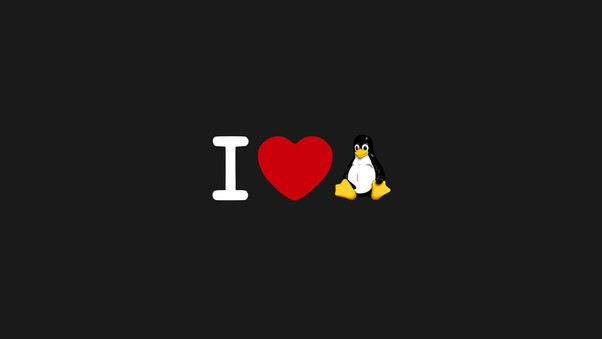 I Love Linux Wallpaper