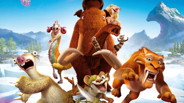 Ice Age Collision Course Animated Movie Wallpaper