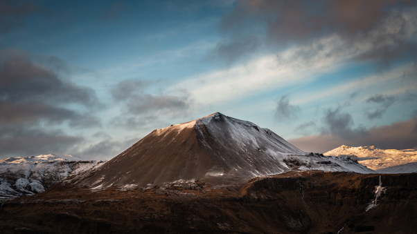 Iceland Volcano 5k Wallpaper