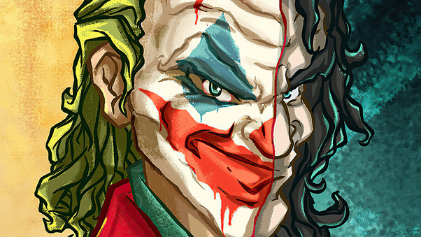 If You Just Smile Joker 4k Wallpaper