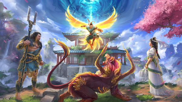 Immortals Fenyx Rising Myths Of The Eastern Realm Wallpaper
