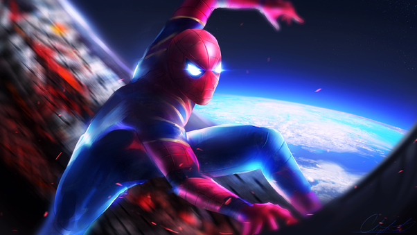 Infinity War Spiderman Wallpaper