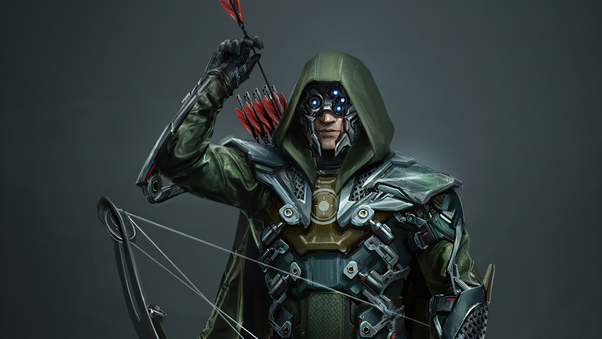 Injustice 2 Green Arrow War Suit 4k Wallpaper