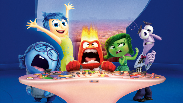 Inside Out Movie Characters Wallpaper