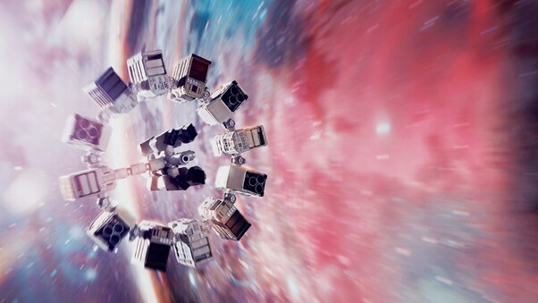 Interstellar Endurance Spaceship Wallpaper