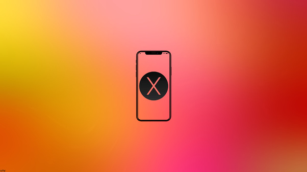 Iphone X Mobile Phone Minimalism 5k Wallpaper