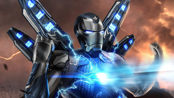 Iron Captain America Suit Avengers Endgame Wallpaper
