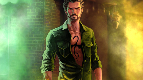 Iron Fist In The Defenders Artwork Wallpaper