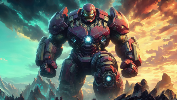 Iron Hulkbuster Rampage Wallpaper