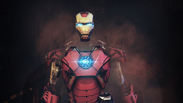 Iron Man 3d Artwork Wallpaper