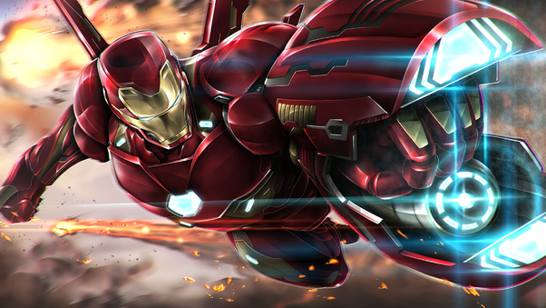 Iron Man 4k Cannon Wallpaper