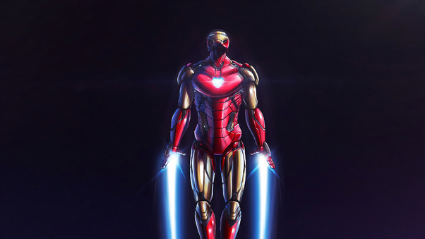 Iron Man 4k New Flying Wallpaper