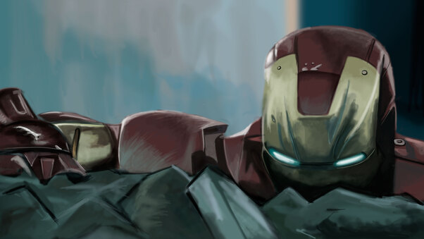 Iron Man 5K New Art Wallpaper