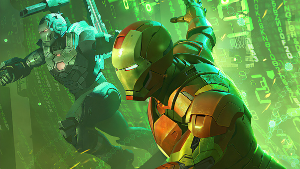 Iron Man And War Machine 2020 Wallpaper