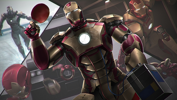 Iron Man Arc Reactor 4k Wallpaper
