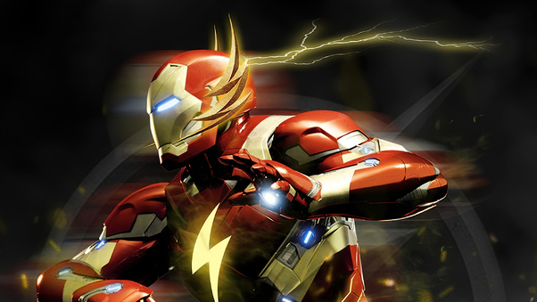 Iron Man As Flash Wallpaper