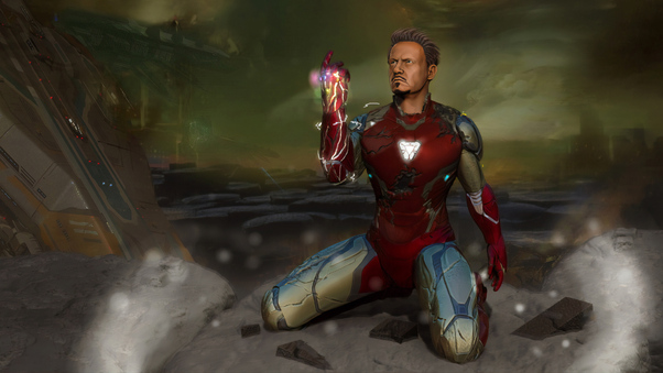 Iron Man Avengers Art Wallpaper