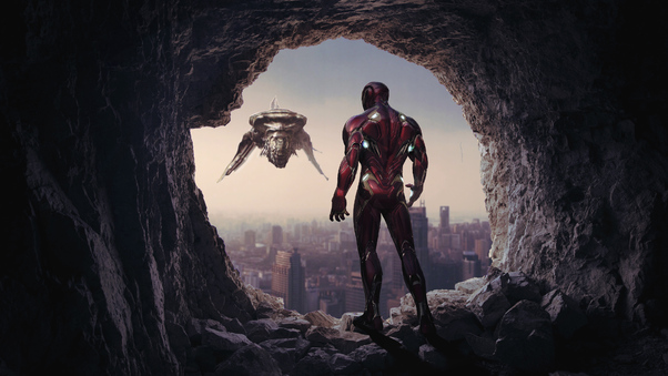 Iron Man Avengers Endgame 4k Lost World Wallpaper