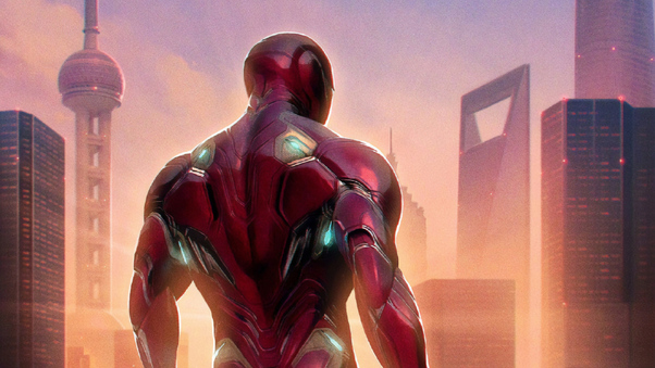 Iron Man Avengers Endgame Chinese Poster Wallpaper