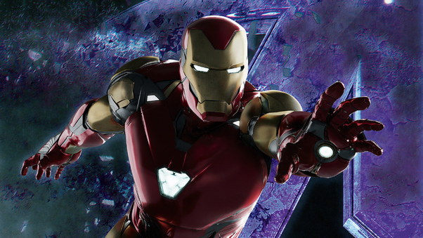 Iron Man Avengers Endgame Releasing Wallpaper