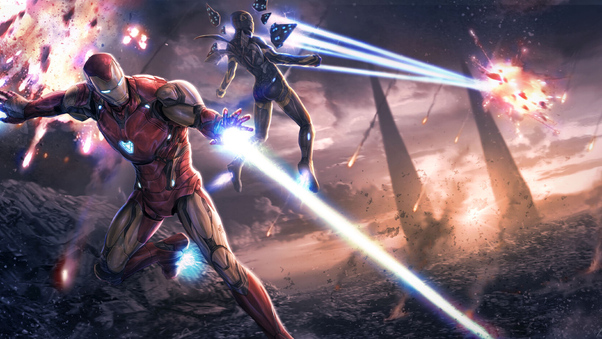 Iron Man Avengers Endgame Rescue Wallpaper
