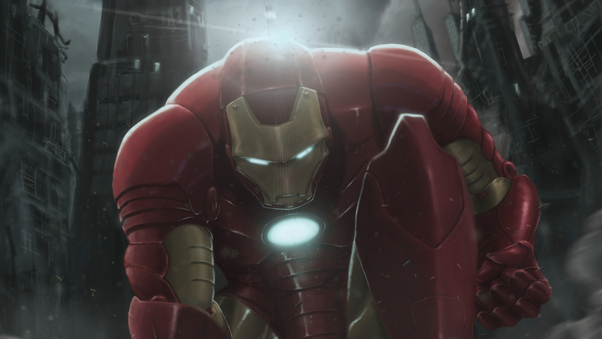 Iron Man Avengers I Am Back 4k Wallpaper