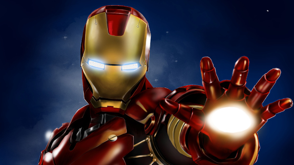 Iron Man Blaster 4k Wallpaper