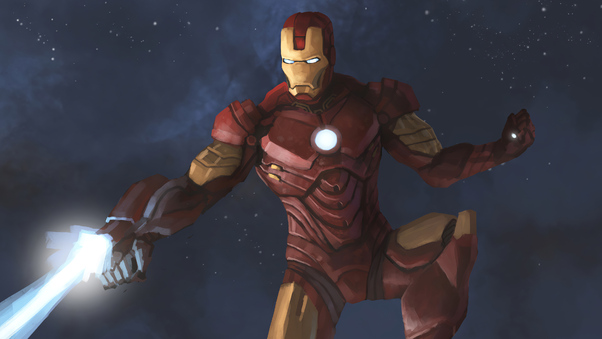 Iron Man Blaster 4k Artwork Wallpaper